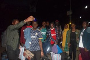 Marsabit missionaries travelling at night